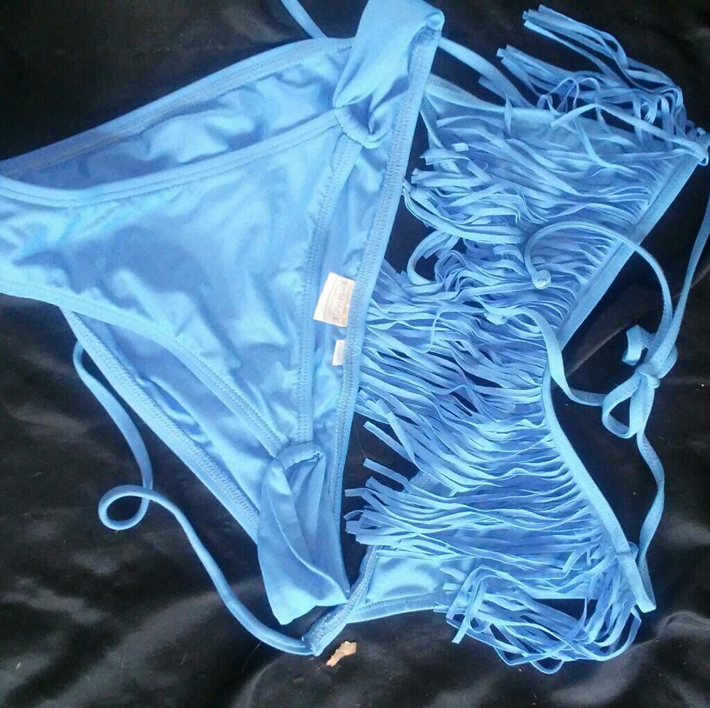 Cute fringe bikini